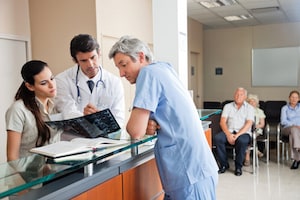 Doctor Evaluating Patient