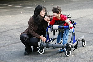 Child with Walker