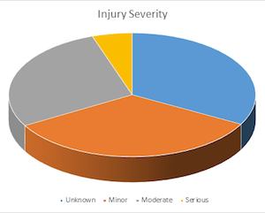 Injury by Severity